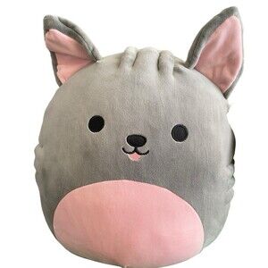 Squishmallows Aphrodite 12” Gray  Plush S12 #2498 2024 NWT